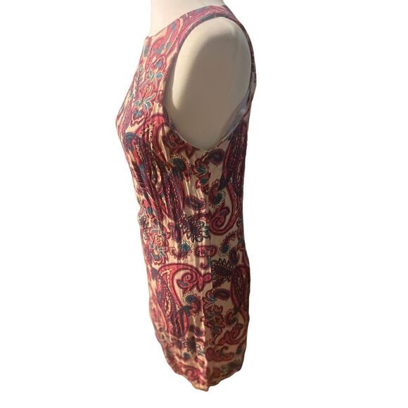 Paisley Design Unbranded Sleeveless Retro Style Dress Size Small - Picture 6 of 8